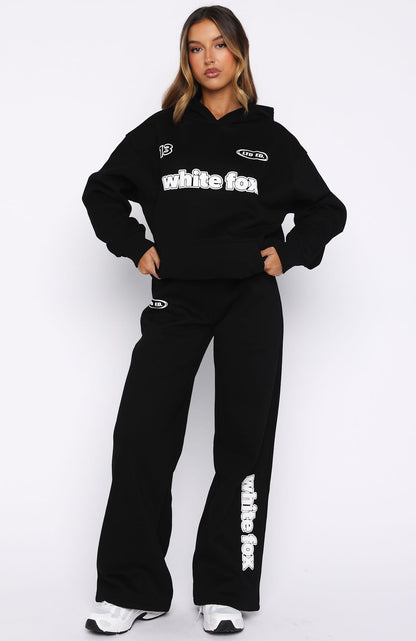 Ready To Go Oversized Hoodie Black