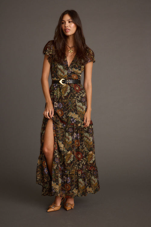 Sundance Floral Paisley Maxi Dress