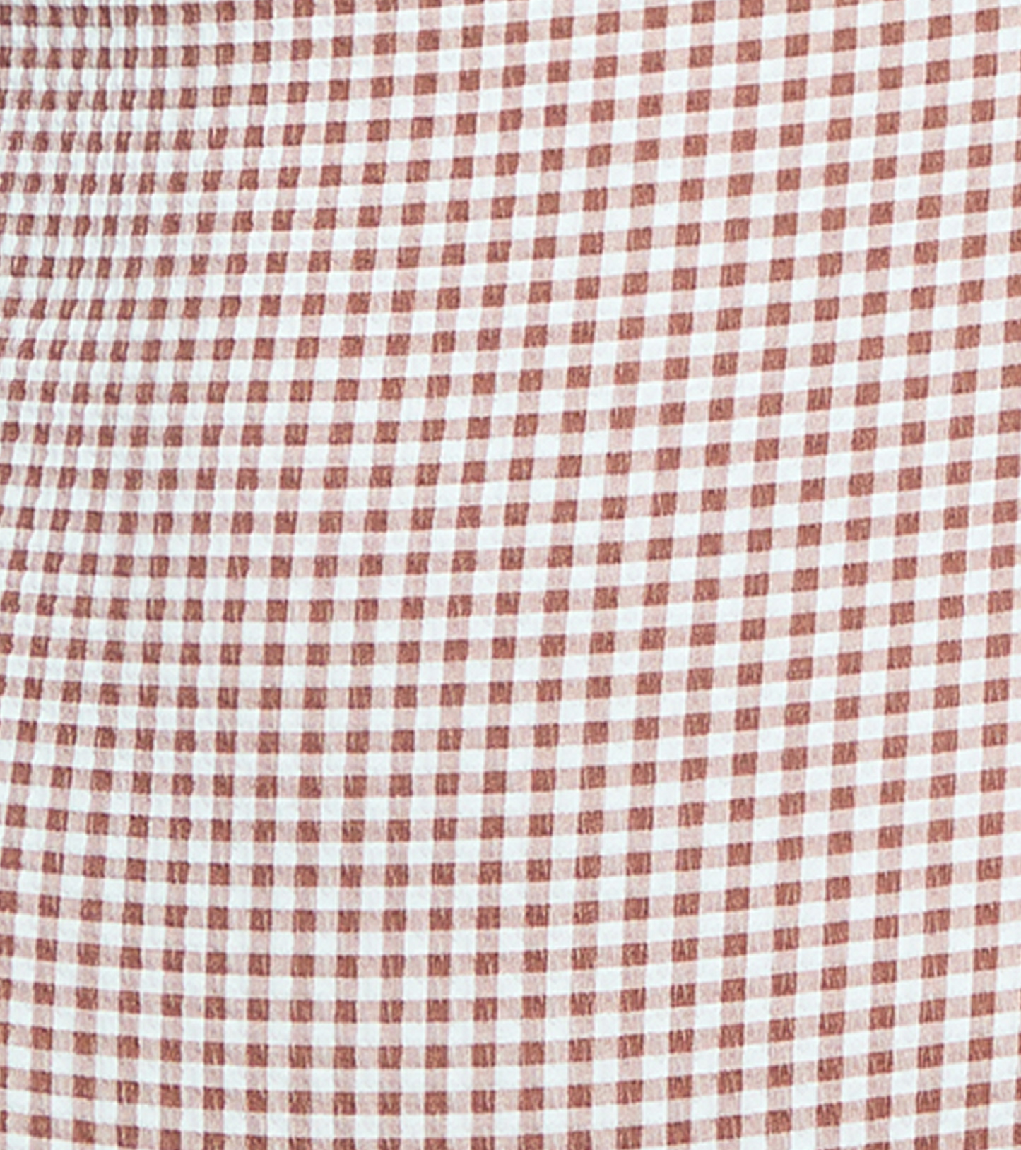 The Tao Bikini Set - Cognac Gingham