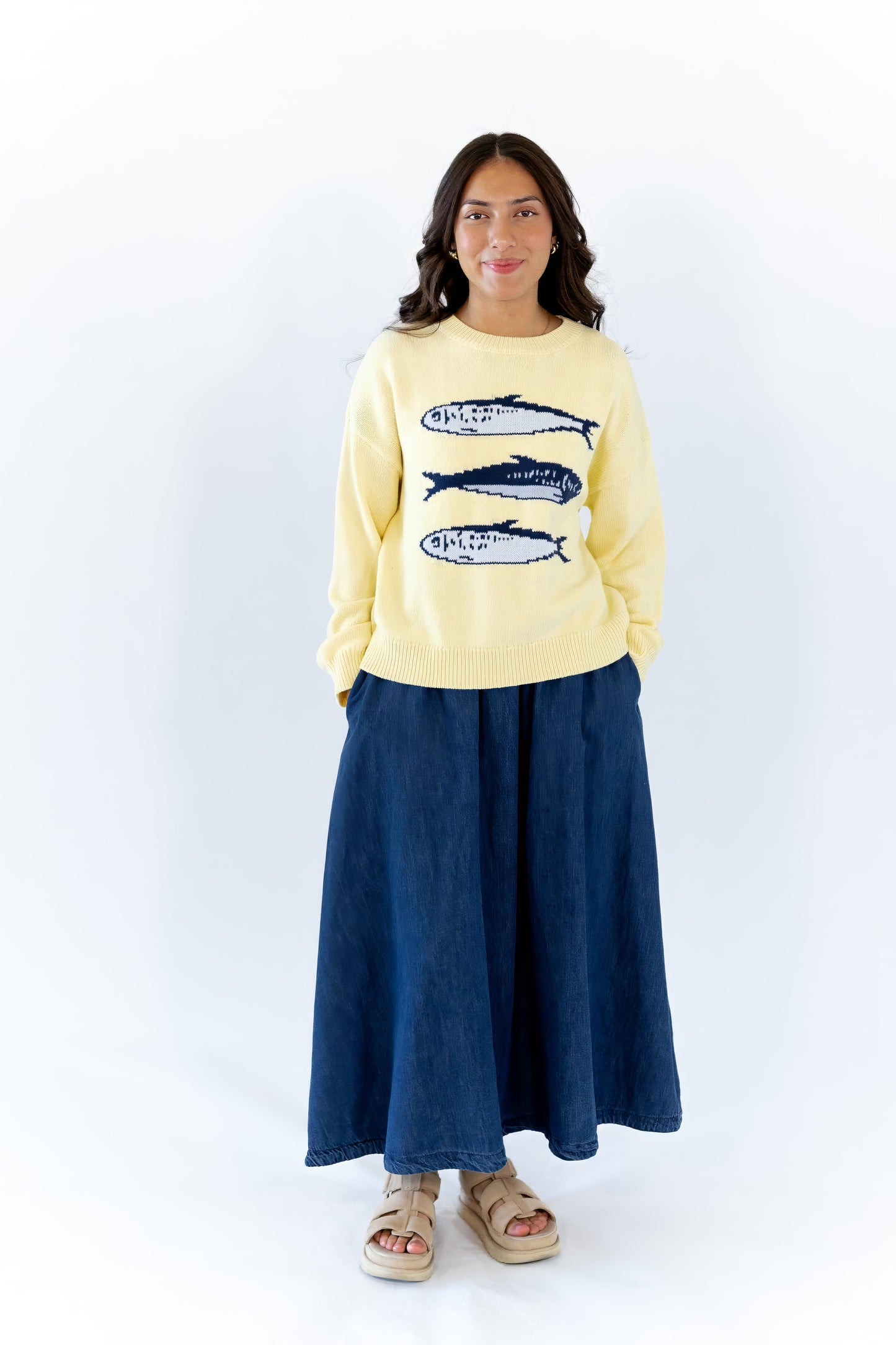 Layered Sardine Sweater