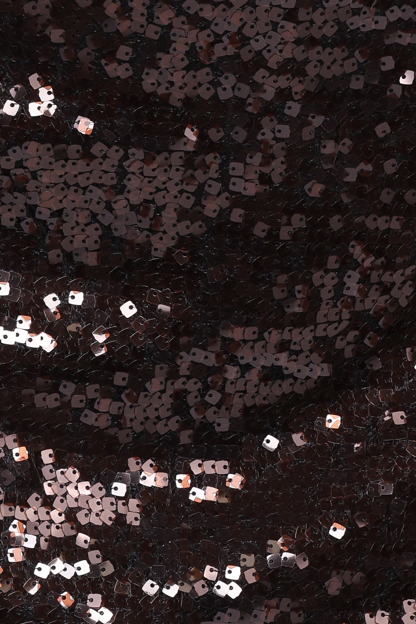 Zinnia Sequin Mini Skirt - Brown